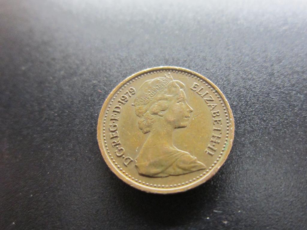 ВЕЛИКОБРИТАНИЯ 1/2 НОВОГО ПЕННИ 1979