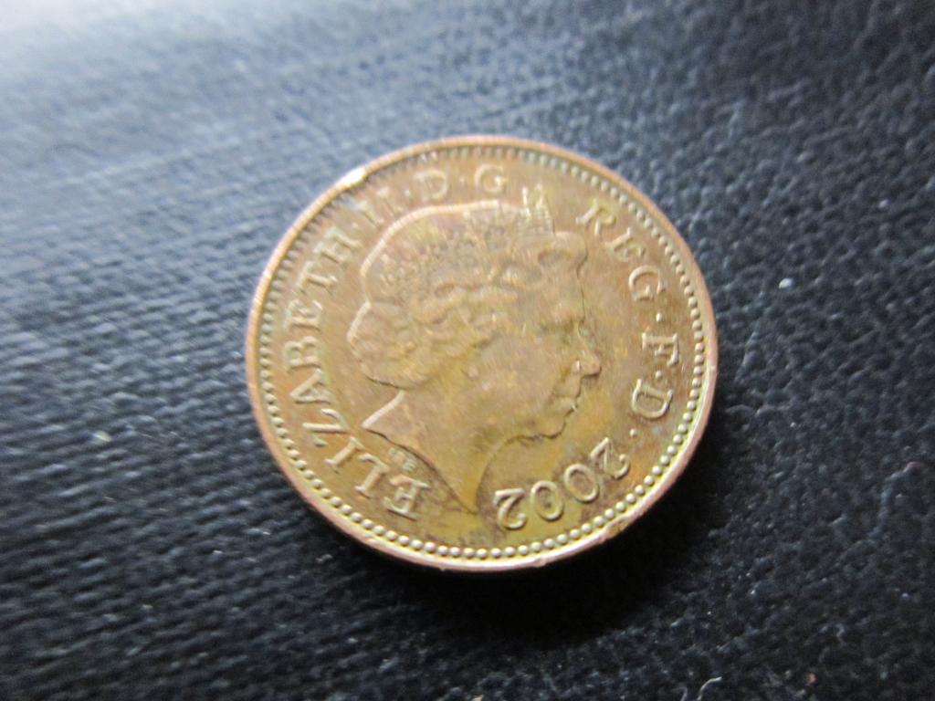 ВЕЛИКОБРИТАНИЯ  1  НОВЫЙ  ПЕННИ  2002