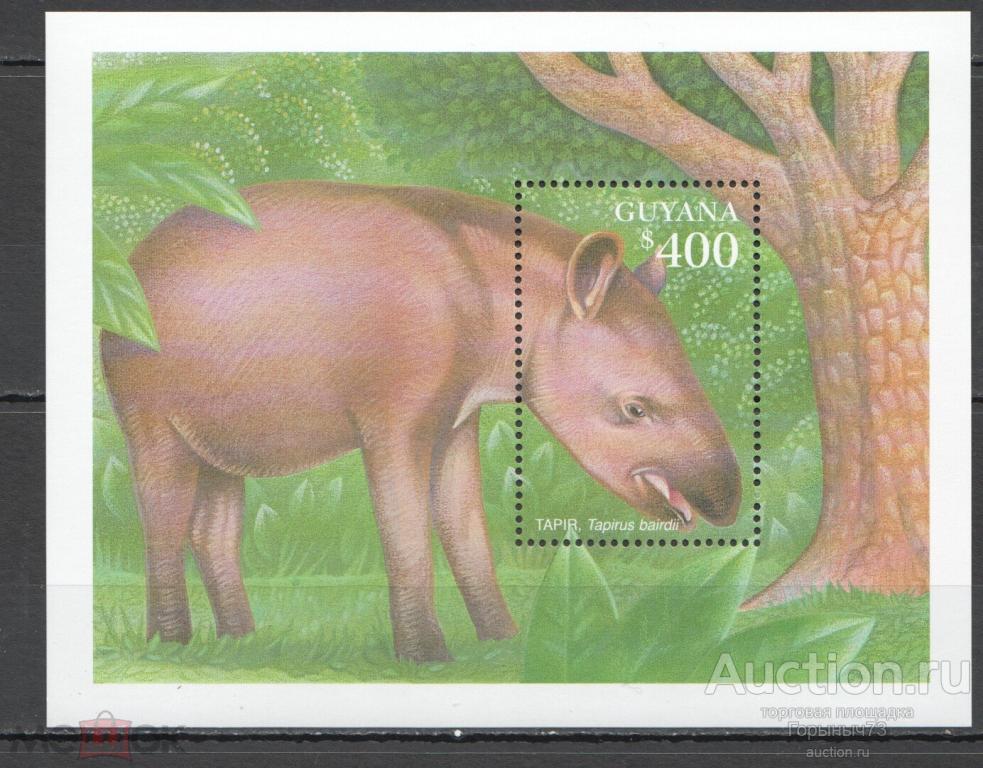 Гайана 2001 Бл MNH 6е кат