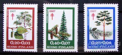 Финляндия 1967   Борьба с туберкулёзом , флора
