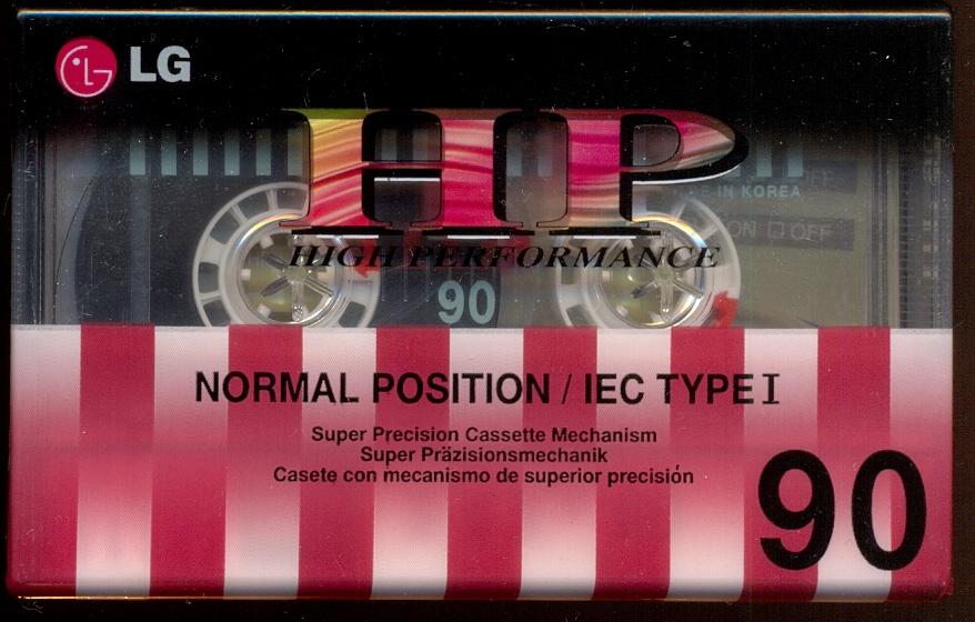 Кассета  в коллекцию LG HP 90 ( мод. 1993-95 г.) ЗАПЕЧАТАНА