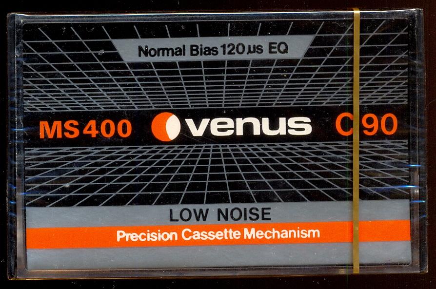 В коллекцию аудиокассета MS 400 VENUS C 90 ЗАПЕЧАТАНА ( лот 1) #