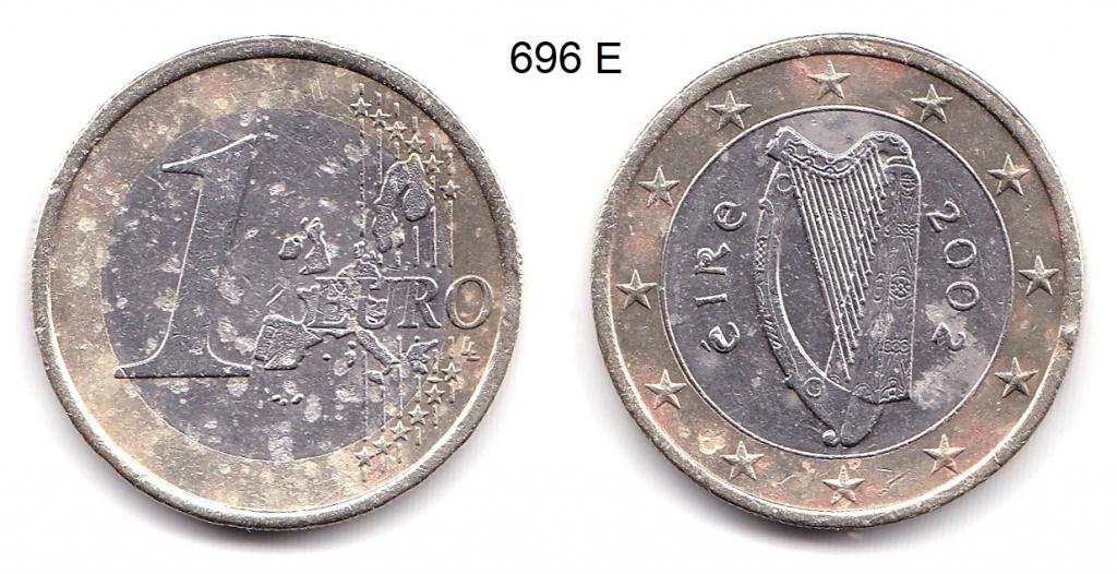 1 евро. Ирландия. 2002 год.