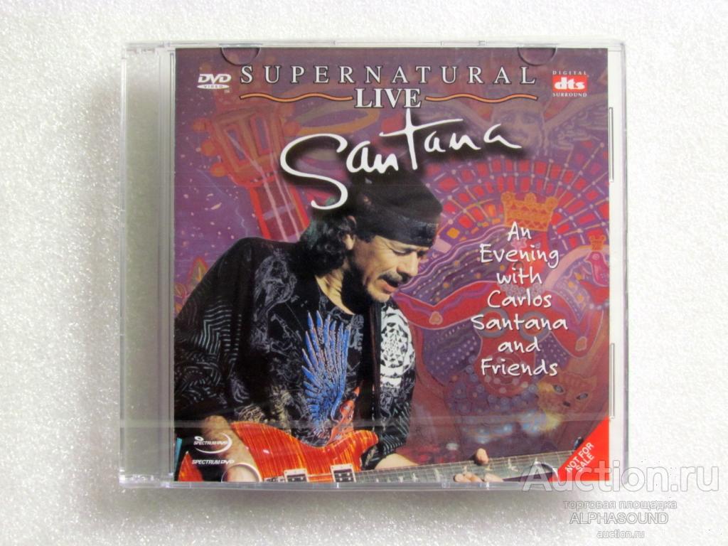 SANTANA - Supernatural Live  2000  promo copy  запечатан