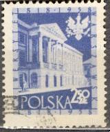 Польша 1958 ВАРШАВСКИЙ УНИВЕРСИТЕТ АРХИТЕКТУРА ПАМЯТНИКИ