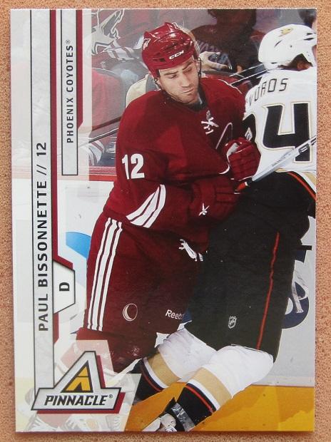 НХЛ Пол Биссоннет Финикс Койотис № 51
