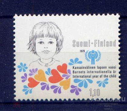 Финляндия 1979   Международный Год Ребенка