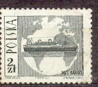 Польша 1966 СТАНДАРТ ФЛОТ КОРАБЛИ ТРАНСПОРТ