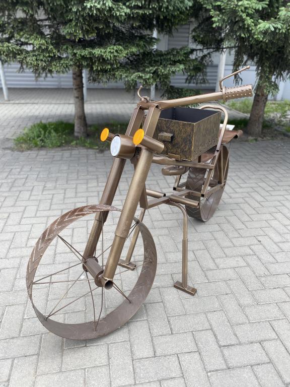 Мангал из мотоцикла