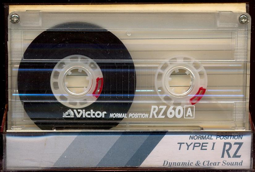 Аудиокассета VICTOR RZ 60 (модель 1996 г.)