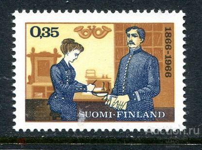 Финляндия 1966 Филателистическая выставка NORDIA  1966