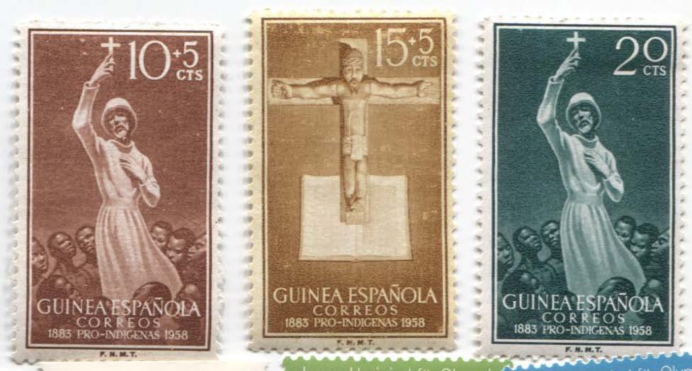 1958.Испанская гвинея.Миссионерство.3м.*