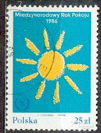 Польша 1986 МЕЖДУНАРОДНЫЙ ГОД МИРА