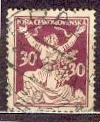 Чехословакия 1920-1922 ЗУБ 14  СТАНДАРТ
