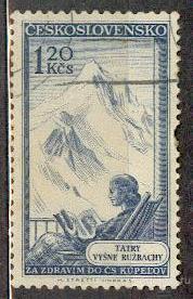 Чехословакия 1956 ЛАНДШАФТЫ КУРОРТЫ  ТАТРЫ