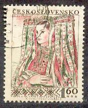 Чехословакия 1956 НАЦИОНАЛЬНАЯ ОДЕЖДА СЛОВЕНИИ КОСТЮМЫ