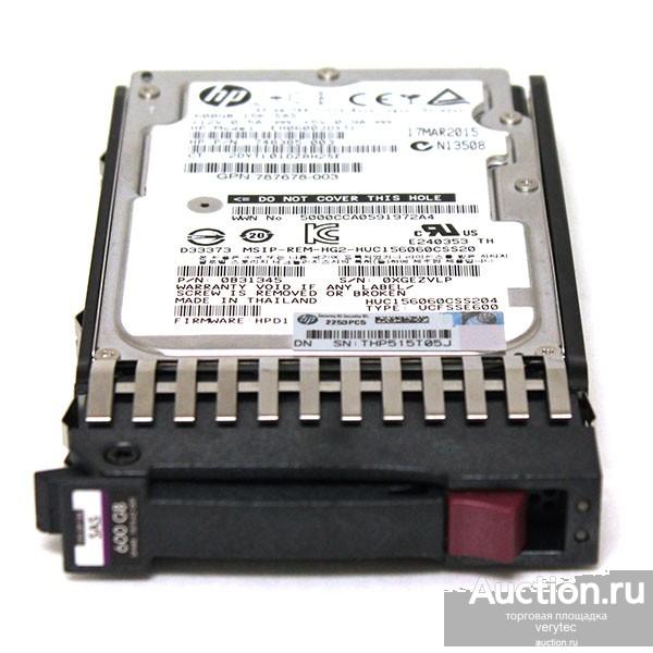 Жесткий диск HP 748385-003 600GB 12G 15K RPM SFF 2.5