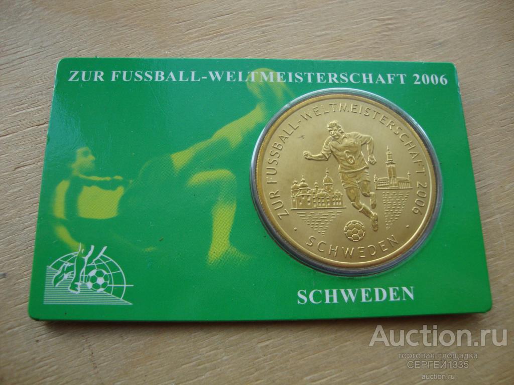 Германия жетон 2006 Швеция Чемпионат мира по футболу Германия 2006
