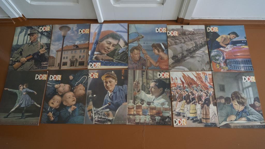 ЖУРНАЛ DDR ГДР ГЕРМАНСКАЯ ДЕМОКРАТИЧЕСКАЯ РЕСПУБЛИКА КОМПЛЕКТ 1958 ГОД 12 НОМЕРОВ