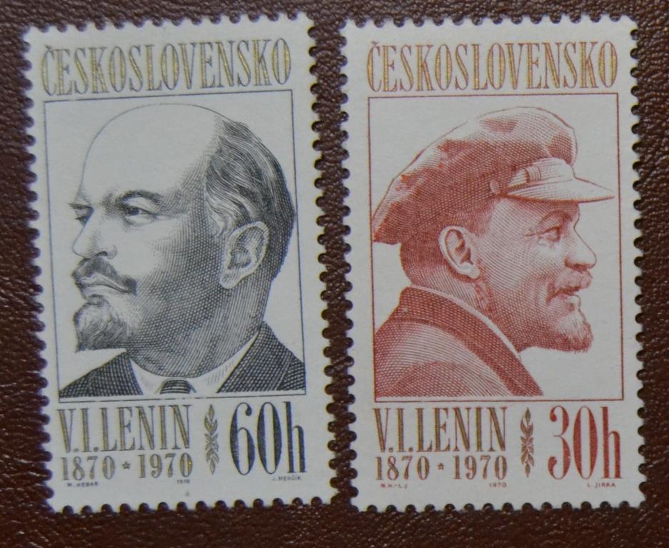 Чехословакия 1970 г. 100-летний юбилей рождения В.И. Ленина MNH