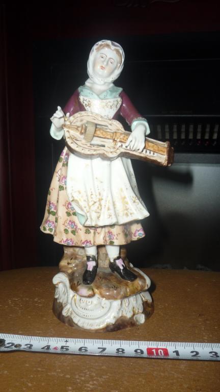 АНТИКВАРНАЯ СТАТУЭТКА Volkstedt Triebner Ens & Eckert 1800г !