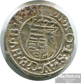 Венгрия 1 крейцер 1577 года. Серебро