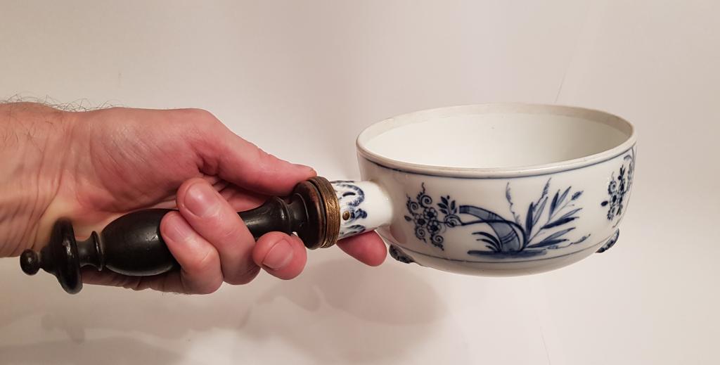 RRR !!! Ковш Meissen Мейсен XVIII век / фарфор / клеймо 1756 - 1780 годов