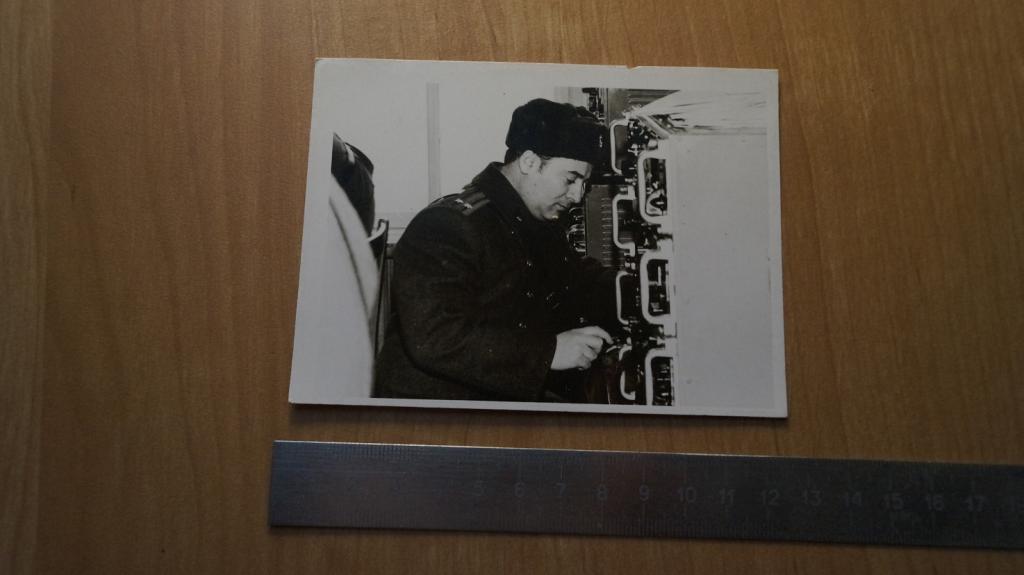 №2067 советская армия подполковник офицер военная техника аппаратура
