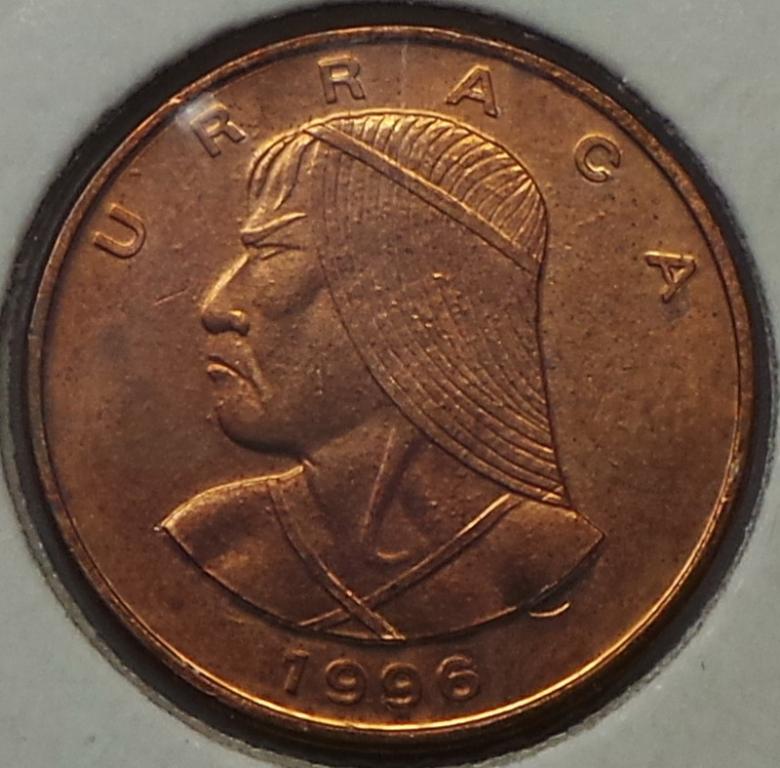 Панама 1 сентесимо 1996 года KM#125