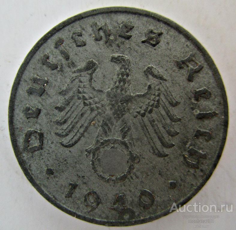 германия 10 рейхспфеннигов 1940 J 4