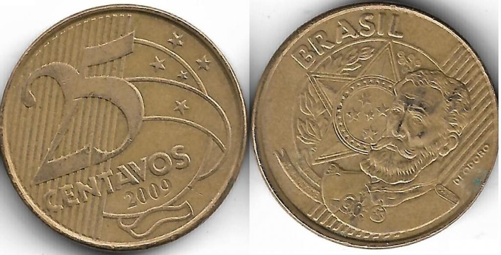 Бразилия 25 сентаво 2009 (2)