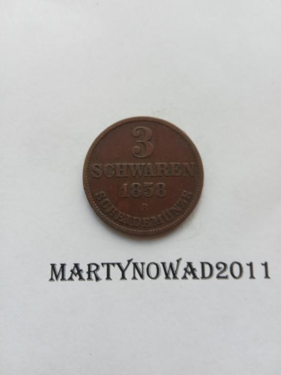 3 шварена 1858г. Ольденбург