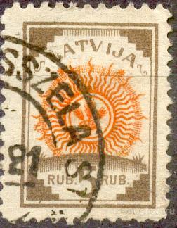 Латвия 1919 ГРАЖДАНСКАЯ ВОЙНА СТАНДАРТ