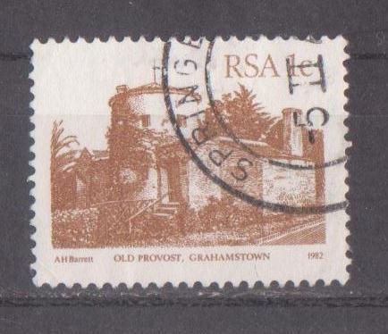 Южная Африка 1982 г.  Архитектура Старая тюрьма в Грейамстауне гаш.