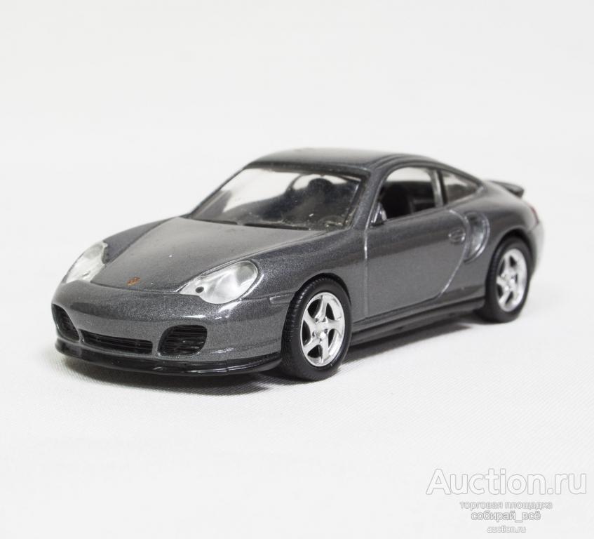 Игрушка модель Машина Porsche серый,  размер 10х3  см