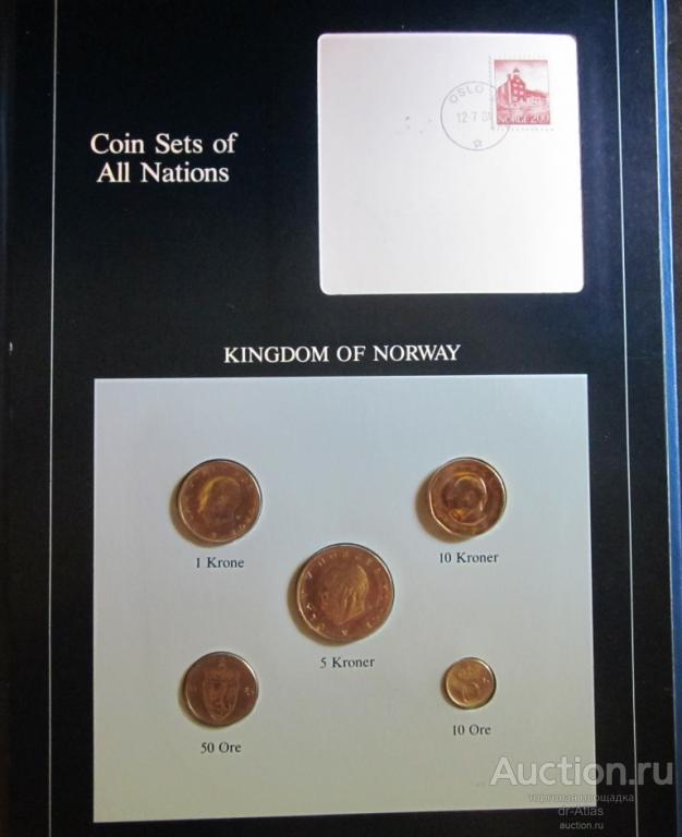 Норвегия набор 1983 - 1984 UNC 4239
