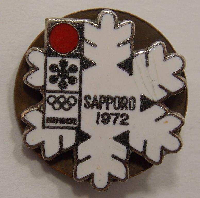 Значок SAPPORO 72 (017511)
