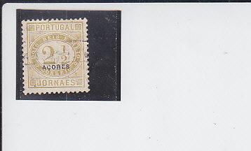 Азоры(Португалия),1882,Ми-37*Цифра(гаш.)