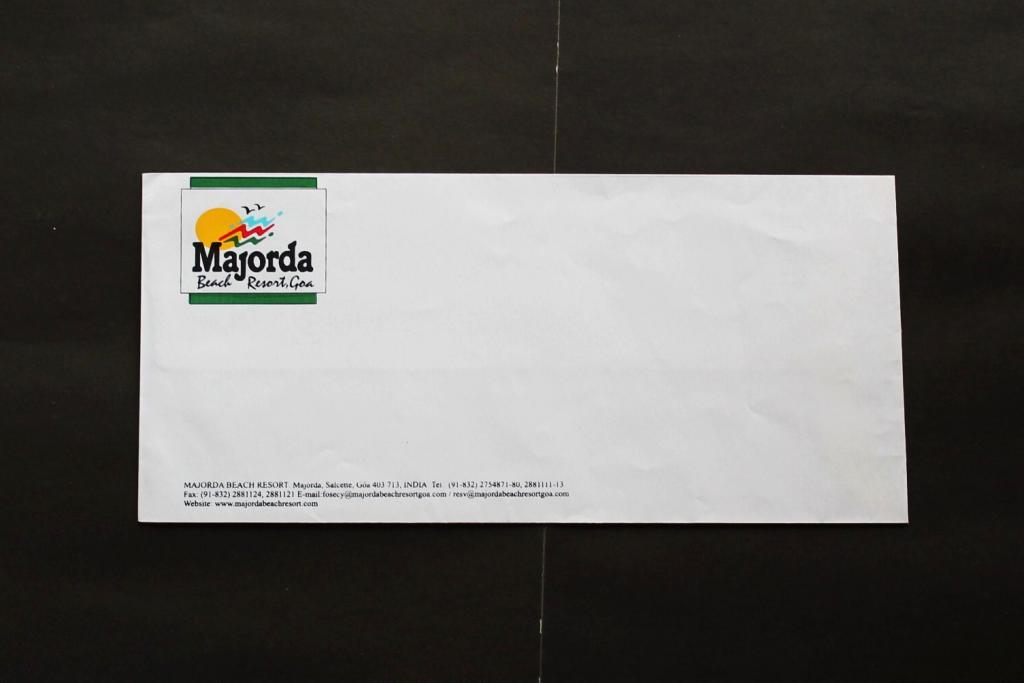 Конверт. Индия. Majorda Goa India. Majorda beach. #4806.