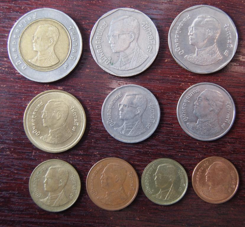 Монеты сатанги Таиланда