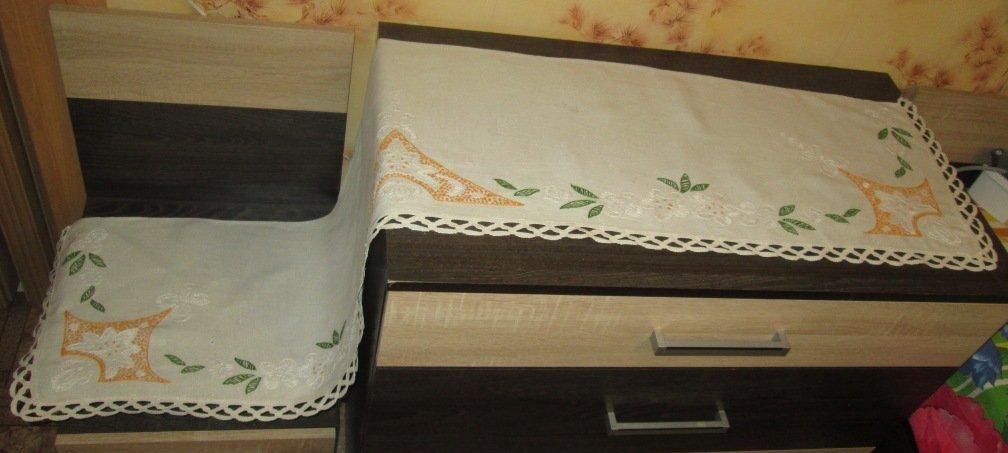 Вышивка лён винтаж СССР