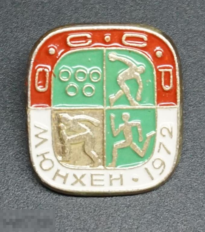 Munich 1972 Sports pictograms