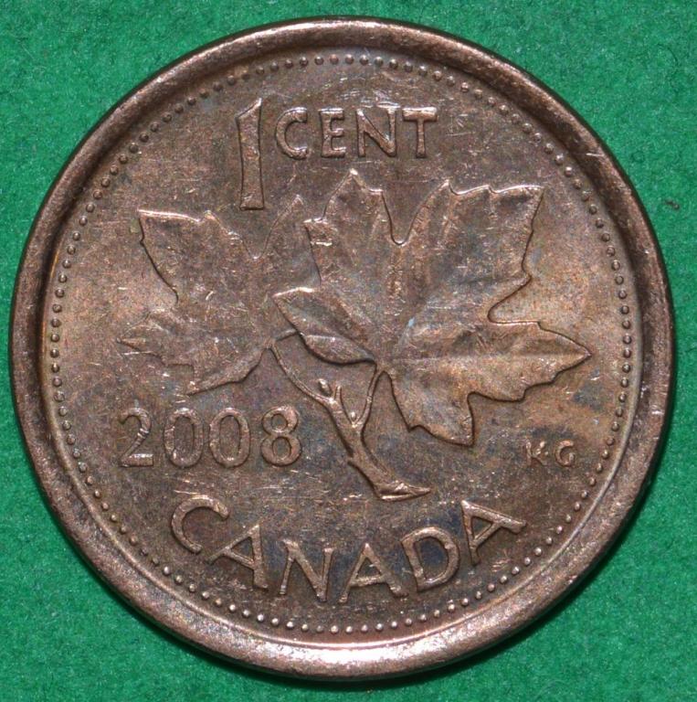 Канада 1 цент 2008 (С4)