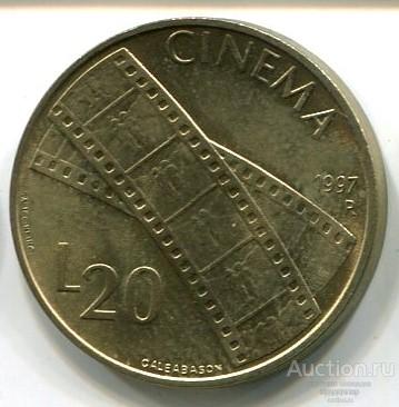 Сан Марино 20 лир 1997 года. UNC
