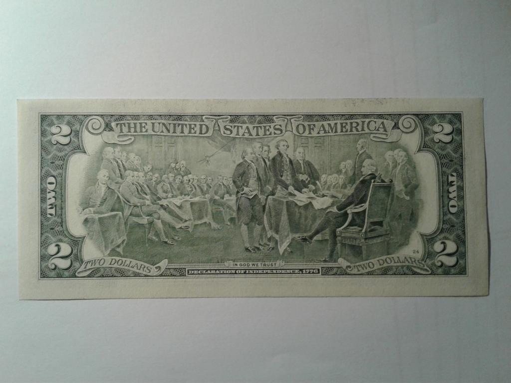 Банкнота 2 Доллара Сша Купить