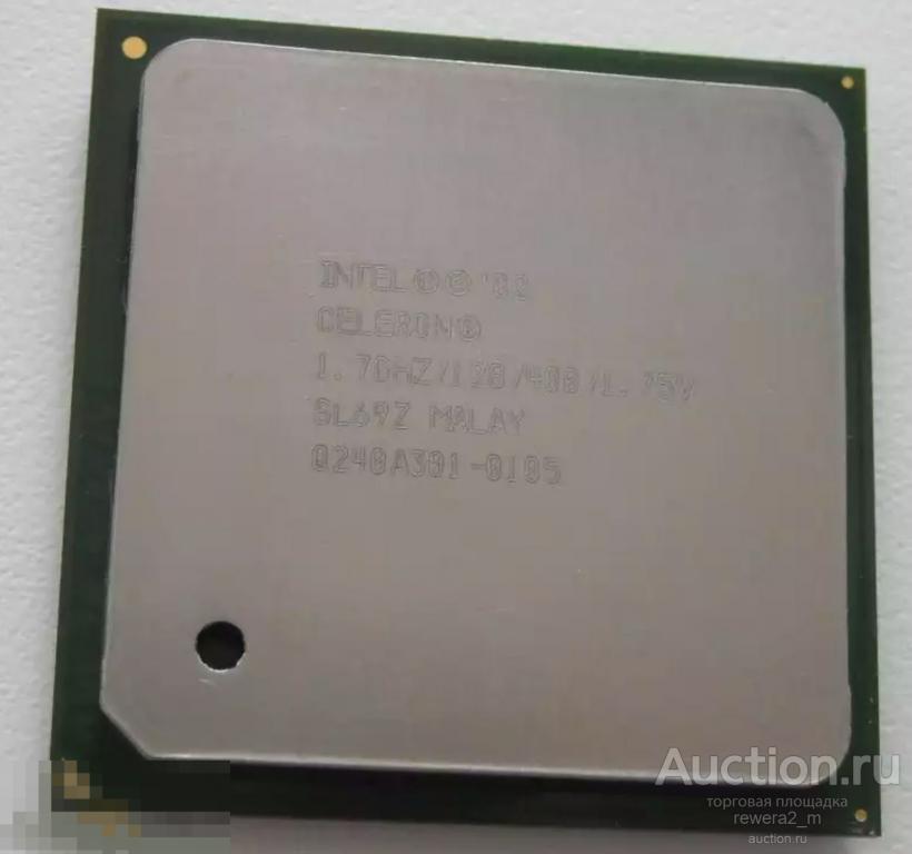 Процессор:  SL69Z / Intel® Celeron™ Socket 478 1.7GHZ/128/400/1.75V