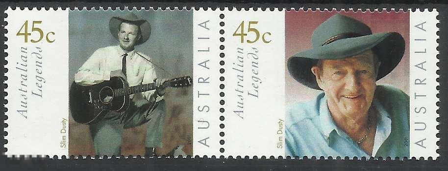 Австралия, 2001, #2011-2, Музыкант, MNH (251013) 