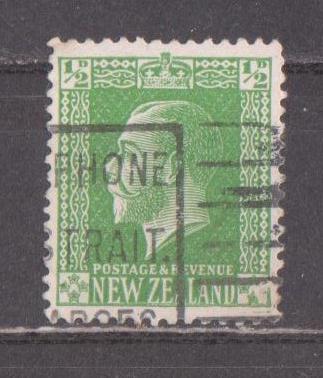 Новая Зеландия 1915 г. Георг V, гаш.
