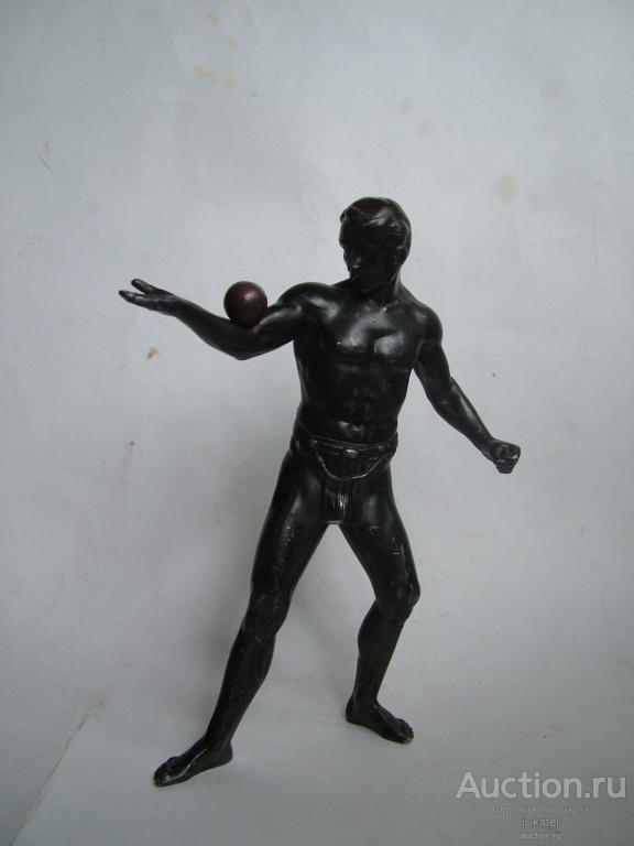 Циркач с ядром. СПОРТ. Ар-Деко. 1920-30-е