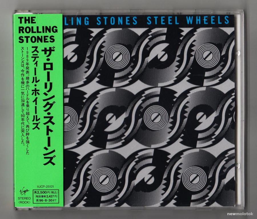 ROLLING STONES - 1989 "Steel Wheels", CD Japan